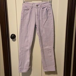 pacsun lilac mom jeans